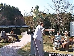 Free jav of Crazy Japanese bronze statue part6