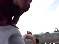 Teen amateur frat pledge gets hazed