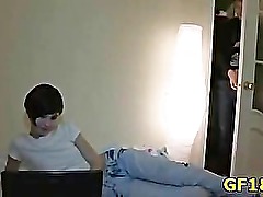 Sex appeal round assed chick