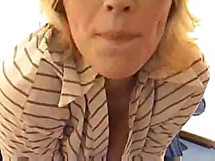 horny german milf show her pussy on webcam