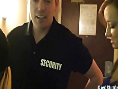 Amateur Girls Sucking Security Dick