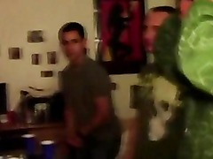 Amateur teen frat hopeful pledge sucks cock