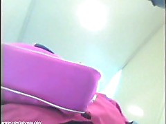 Walking Girl Underwear Panties Exposed