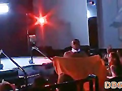 Three slots fucking one guy