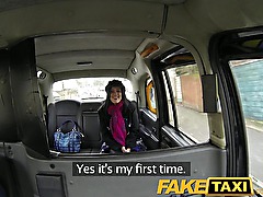 FakeTaxi Spanish lady takes it in the ass