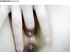 Asian Canadian babe masturbation webcam