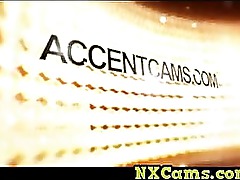 Nice girl stripping on free cam show