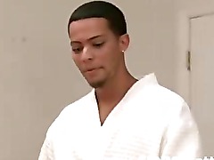 Three amateur girls laught at CFNM guy