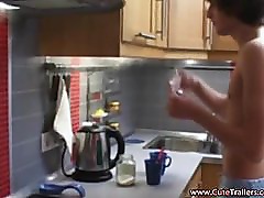 Amateur movie of russian couple fucking