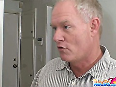 The sitter is here... and ready for some hot fucking!