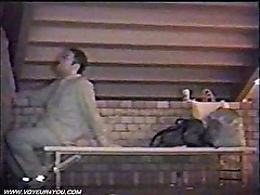 Spycam films exciting couples fucking