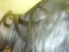 A night joy for her wet slit