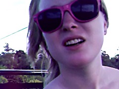 YouPorn Girl Video Blog #21 - Satine Does California