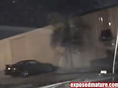 Hot mature likes blowing cock