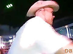 Different blow jobs at hen-party