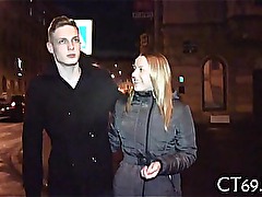 Seduction ends up with sex