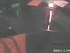 Nasty horny girl getting hard fucked