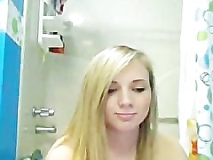 What is this teen girl doing