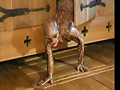 Snakewomen in spandex (clip)