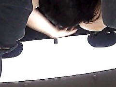 Jonny getting back seat fucked and roadhead. Chick sucks good cock.