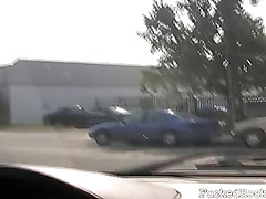 Horny amateur slut getting her pussy destroyed