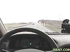 Pretty hot girl with slim body