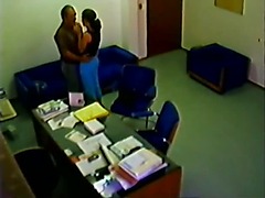 Quick amateur blow in the office