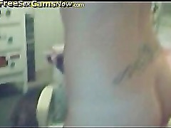 Candy Maturbates With Her Blue Vibrator