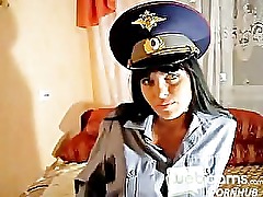 DP Hottie fucks herself in both holes PART 1