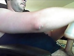 Thick long cock gives massive cumshot