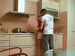 homemade penetrate in the kitchen