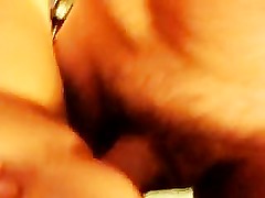 Fucking and cuming on her clit close up.