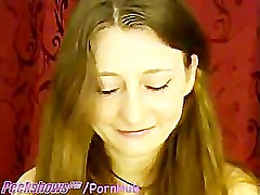 Shy Teen Masterbates On Webca