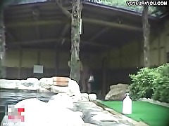 Naked bodies Hot Spring Bath