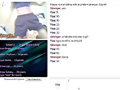 Omegle sexy ebony teen completes my points game