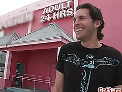 Straight guy gets his nice cock sucked part2