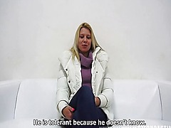 Damn sexy Adriana suck and fuck casting