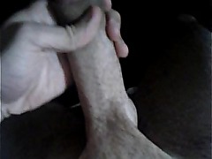 stroking my cock 5