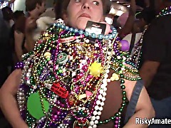 Sexy amateur chicks posing in front of camera