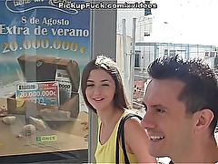 Spanish is easy to pick-up girls and fuck on the street