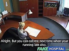 FakeHospital Naughty nurse tests potentially pregnant patients sensitivity
