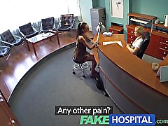 FakeHospital Nurse and patient lick each others pussies
