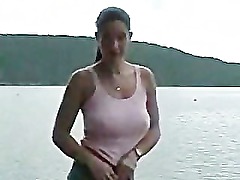 Stripping At The Lake