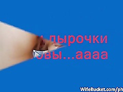 Russian couple homemade sex tape