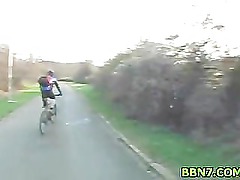 Naughty teen gets fucked sideways