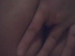 Amateur pierced pussy playing