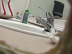 College teen cumshot over tits after getting fucked