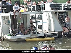 Babes out of control in this amateur flick