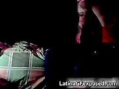 Awesome latin gf on a warm blowjob part4