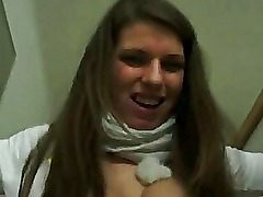 Pretty amateur girl picked up and nailed